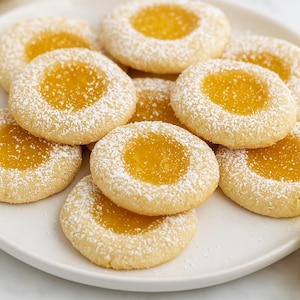 Best Recipe for Easy Lemon Curd Cookies, Instant PDF Download