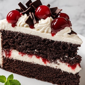 Best Recipe for Easy Black Forest Cake, Instant PDF Download