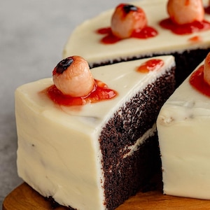 Halloween Eyeball Cake Recipe: Spooky DIY Dessert (PDF Download)
