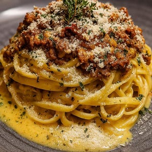 Creamy Parmesan Beef Linguine Recipe: Easy Dinner (PDF Download)