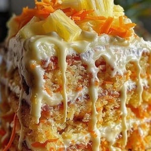 Hawaiianisches Karotten-Ananas-Kuchen-Rezept: Einfaches Familienrezept (PDF Download)