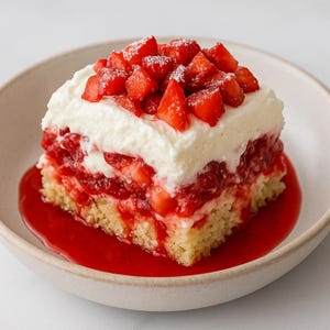 Strawberry Crunch Poke Cake Recipe: Easy Family Dessert (PDF Download)