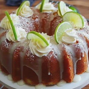 Key Lime Pound Cake Recipe: Easy Family Recipe (PDF Download)