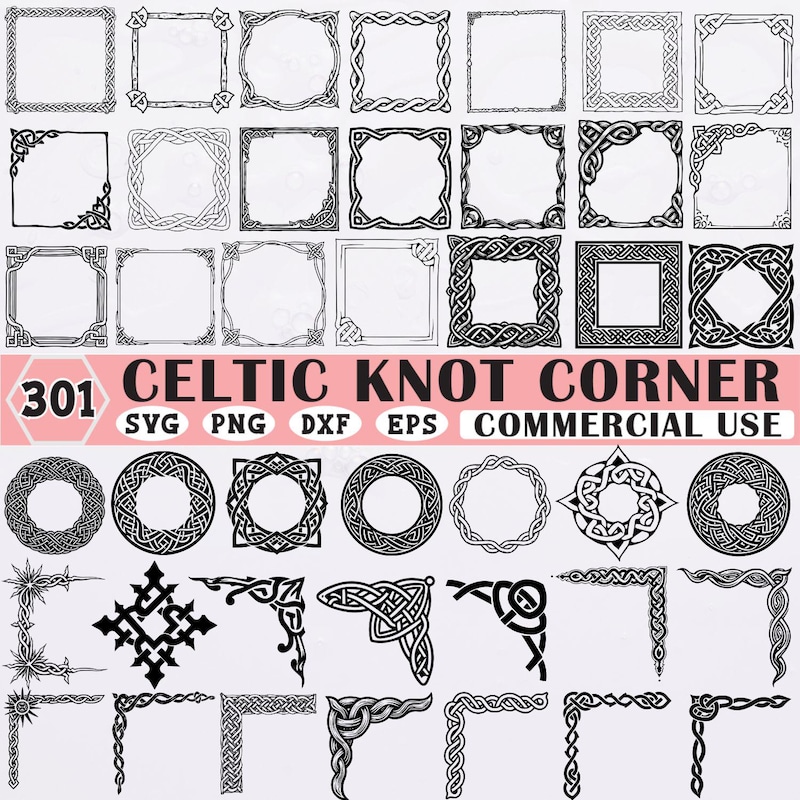 Irish Knot Frame - Etsy