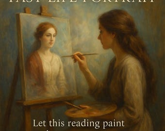 Past Life Tarot Portrait – A Detailed, Soulful Storytelling Card Reading (PDF)