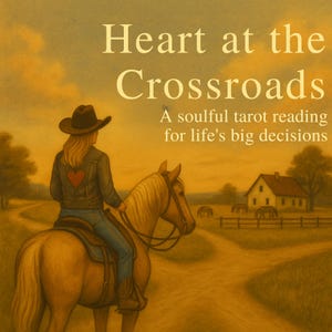 Heart at the Crossroads: een soulvolle tarotlegging voor de grote beslissingen van het leven | 6 kaarten + orakel | Kies je volgende stap met duidelijkheid