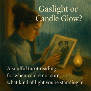 Gaslight ou Candle Glow – Uma leitura de tarô com 3 cartas para ajudar você a confiar em sua intuição sobre amor e relacionamentos