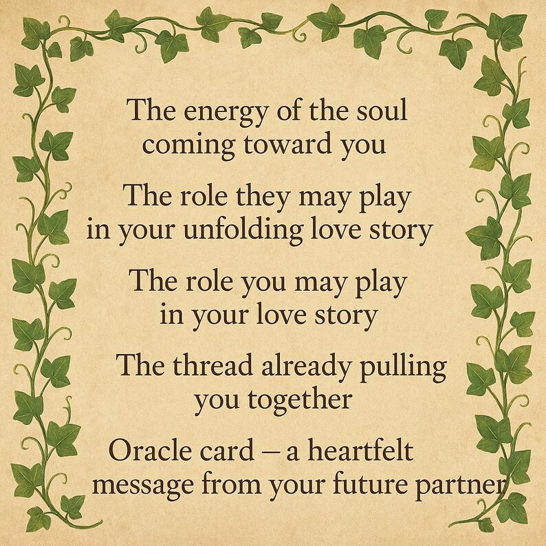 Someday, My Prince(ss) Will Come | 5-Card Future Love Tarot Reading (Email PDF) | Romance, Soulmate Energy & Storytelling Insight image 10