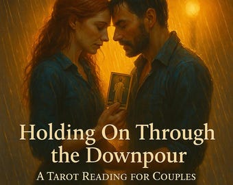 Holding On Through the Downpour – A Tarot Reading for Individuals or Couples Weathering Relationship Storms - Inspired by Country Music