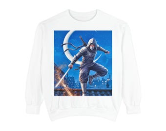 Samurai & Ninja Series No.5  Unisex Sweatshirt, Gift for Martial Arts Fans, Japanese Warrior Apparel, Cool Asian Culture Pullover, Unique