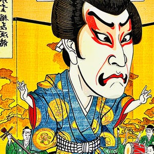 Jigsaw Puzzle:Japanese Ukiyo-e Series No.6,Japanese Ukiyo-e Jigsaw Puzzle in Tin, Japan Lovers Gift Set, Traditional Puzzle Game