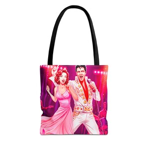 World Artist Parody Series "Alvis Plencoli No.2"  Tote Bag , Unique shoulder bag for MJ fans and Funny Music lovers