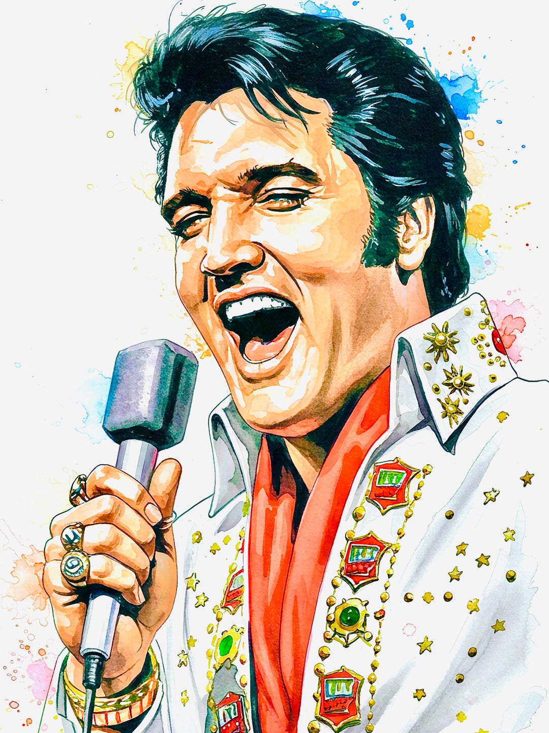 Elvis Presley Outdoor Rug, Whimsical Garden Decor - Etsy