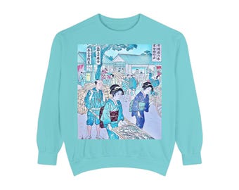 Japanese Ukiyo-e Series No.1, Sweatshirt - A piece that brings timeless elegance and Japanese culture to your collection.