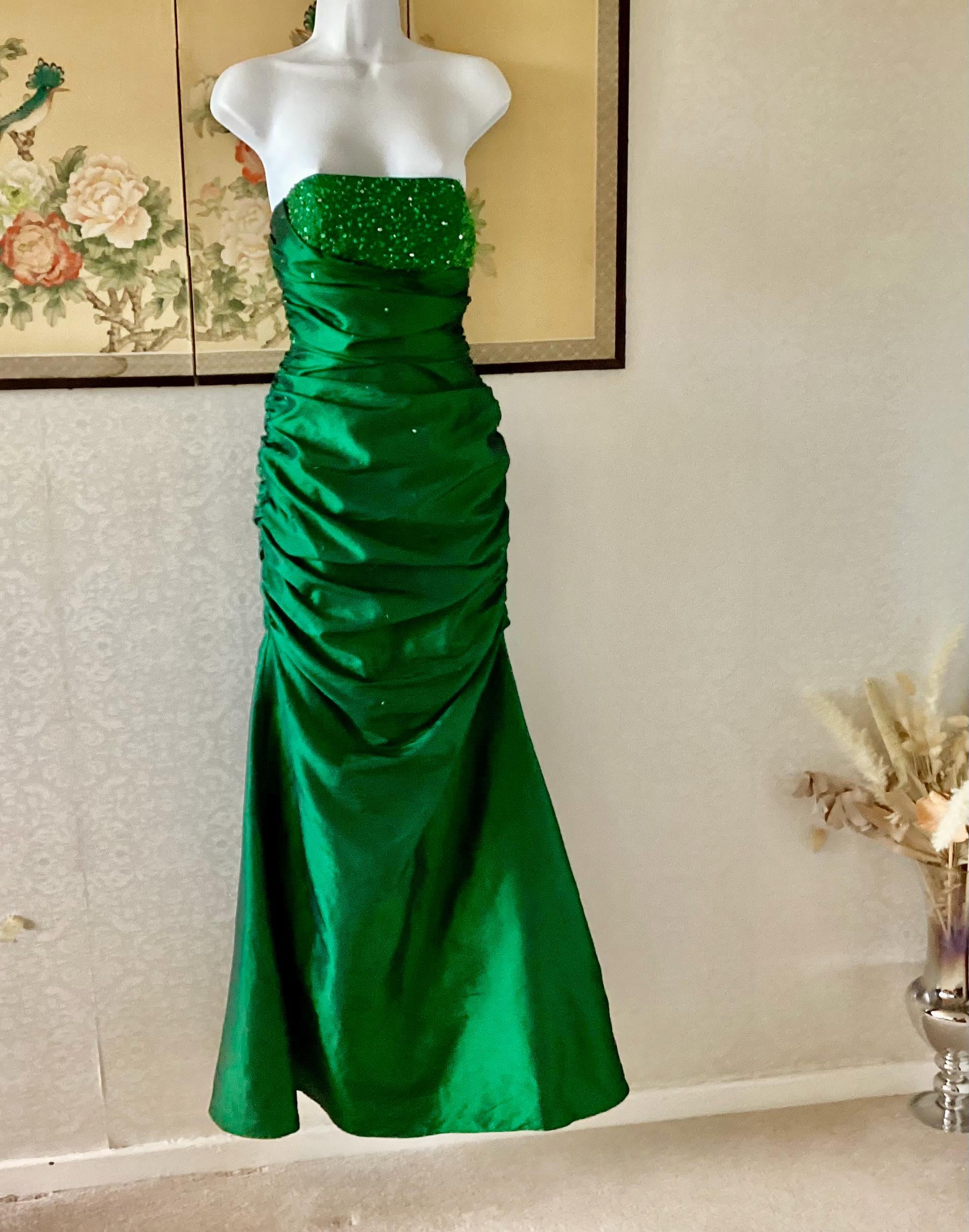 sachin and babi light blue dress Casino Style Prom Outfits, Casino Royale Themed Formal Dresses main image 1