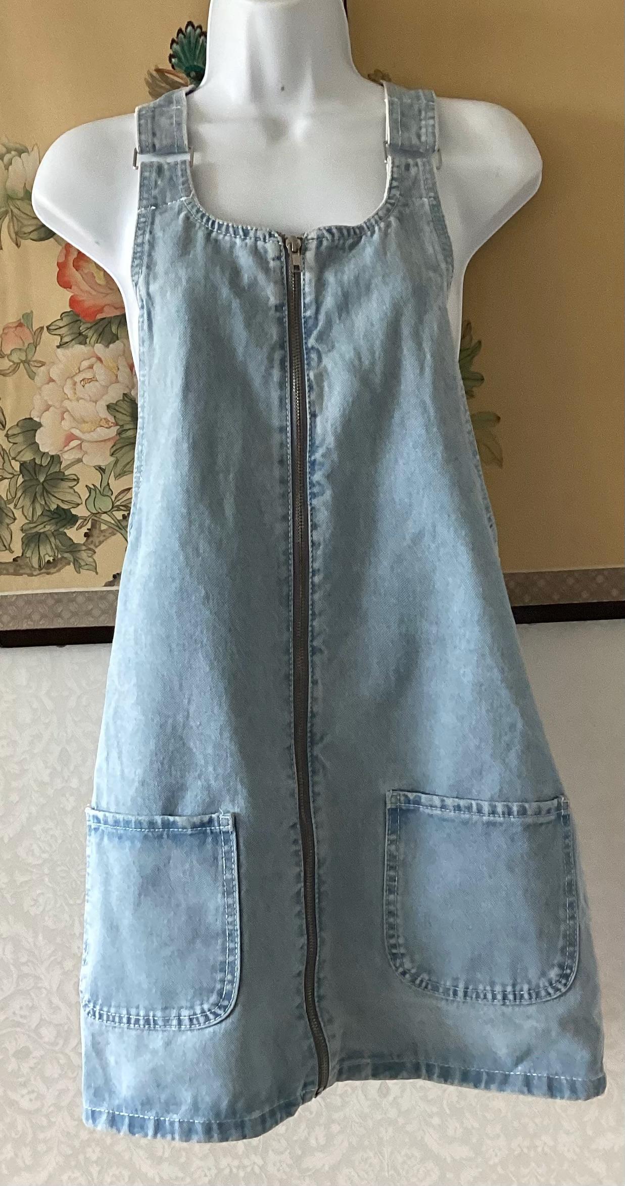 white christmas dresses Denim Trapunto Stitch Sofia Shirt Dress main image 1