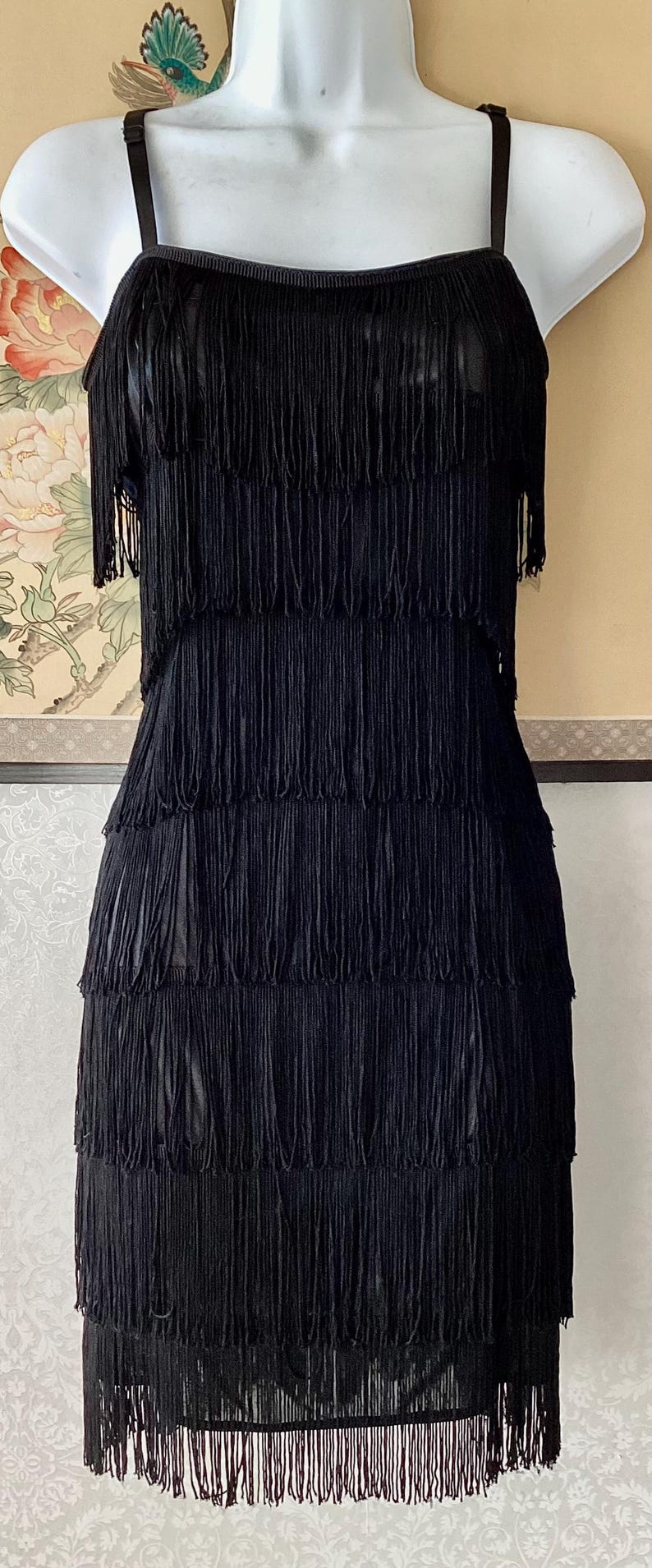 black small dress Asha Mini Special Long Black Satin Size:us:12 hide-product-from-plp