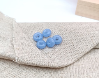 5 Glas Rondelle Spacer Beads, handgemachte Lampwork für Schmuckträger