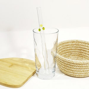 Eco Friendly Glass Straws, High Quality BPA Free, Hygienic Reusable Drinkware, Environmentally Conscious Drinking image 6