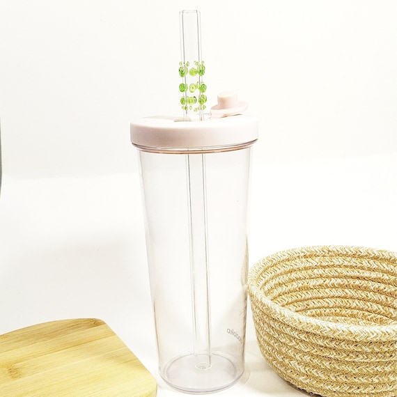 Reusable Eco-Friendly Glass Drinking Straws