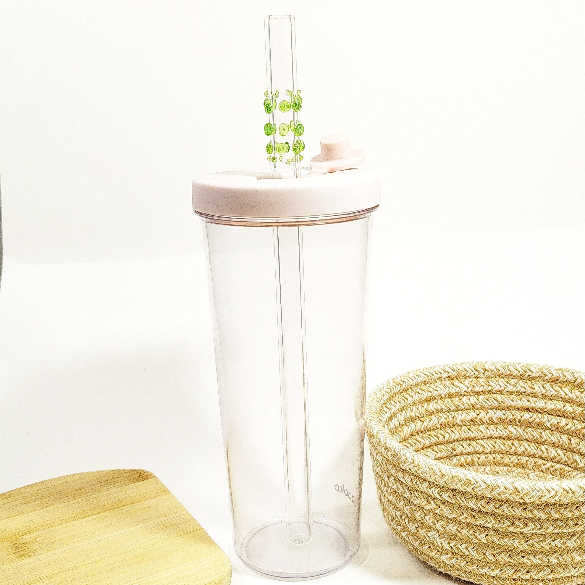 Drinking Glass Cups Bamboo Joint Shaped Water Cup Ice Tea Glasses