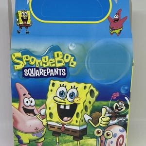 10 ct. Pack - Sponge Bob Candy Boxes / Paquete con 10 Cajas de Bob Esponja