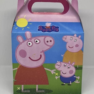 10 ct. Pacote - Caixas de Doces Peppa Pig / Pacote com 10 Cajas de Peppa Pig