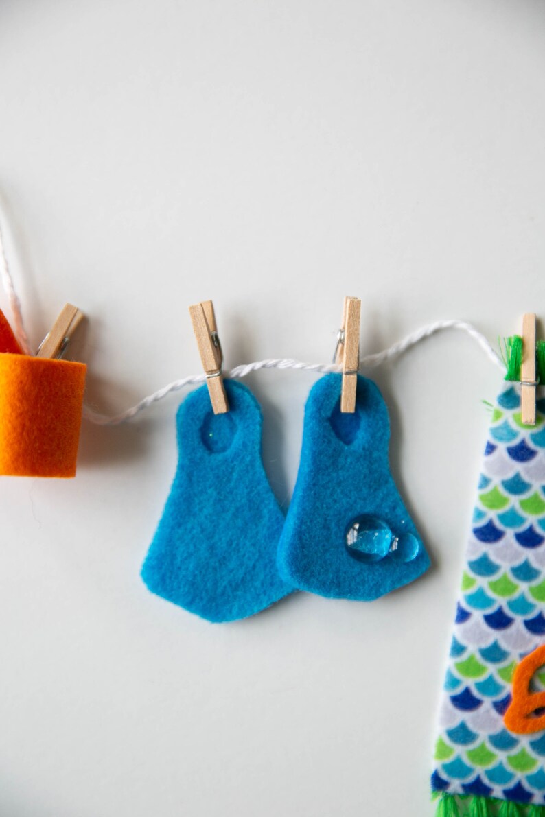 Summer Kid's Pool Swimming Clothesline Banner Garland Etsy