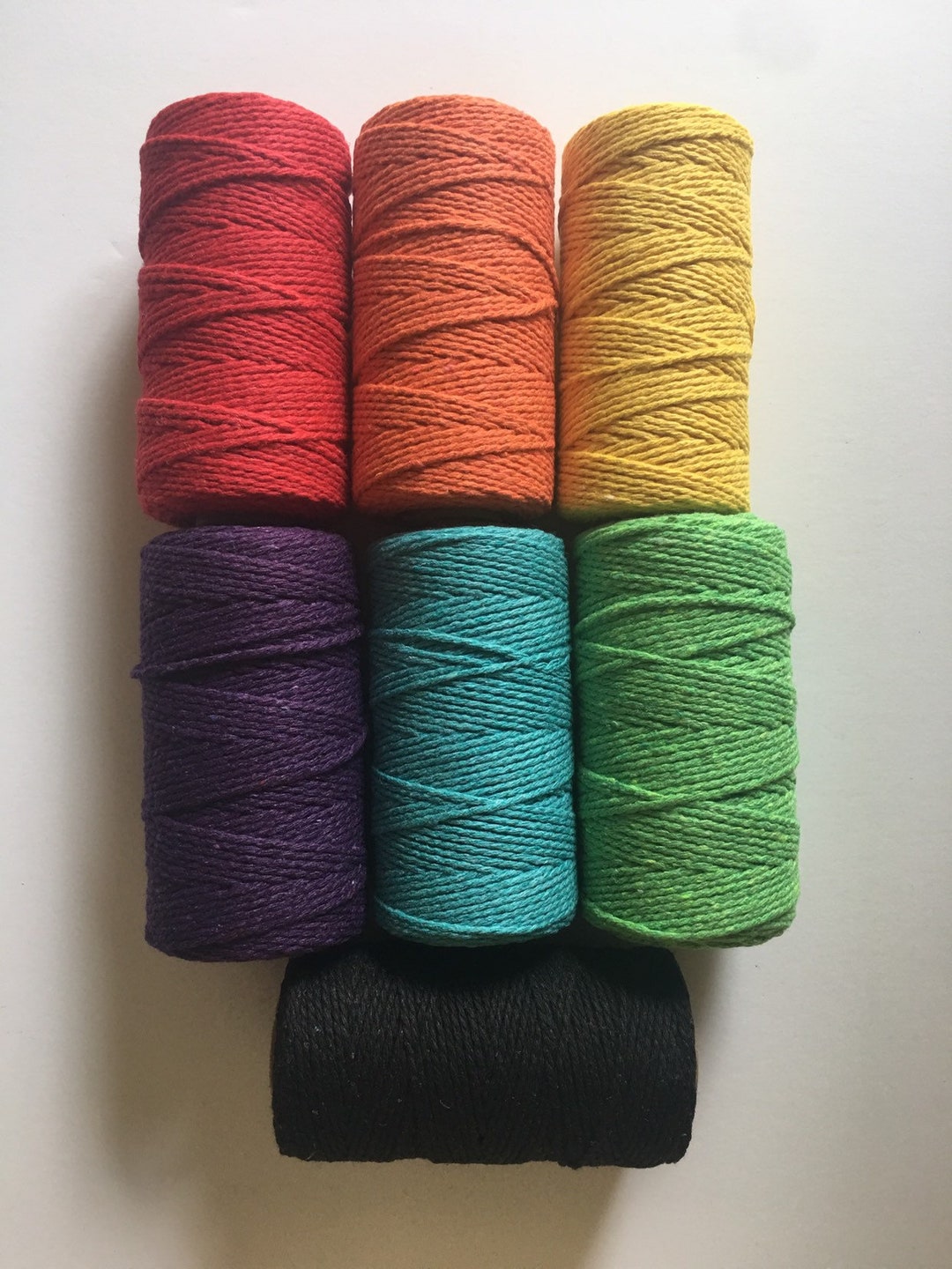 Addon Colored String for Clotheslines 40 Inches Long, 2mm Etsy