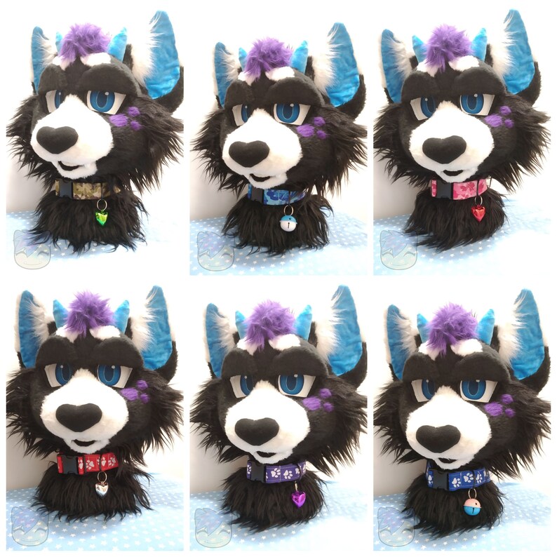 Collar Bell/Dog tag for Fursuits Customizable & Adjustable Etsy