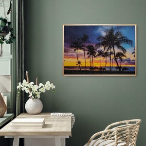 Ko Olina  - Beautiful Hawaii-themed jigsaw puzzles made with thin pieces of wood