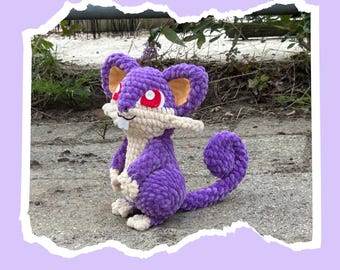 Bitey Rat Crochet Pattern | Amigurumi | PDF Pattern Download