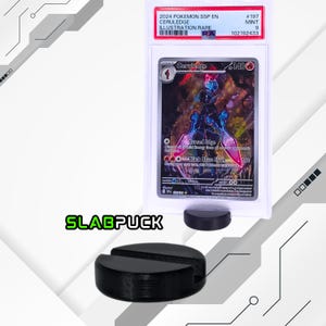 SLAB PUCK 3pc - All New- Slab stand, for PSA Graded Card Slab