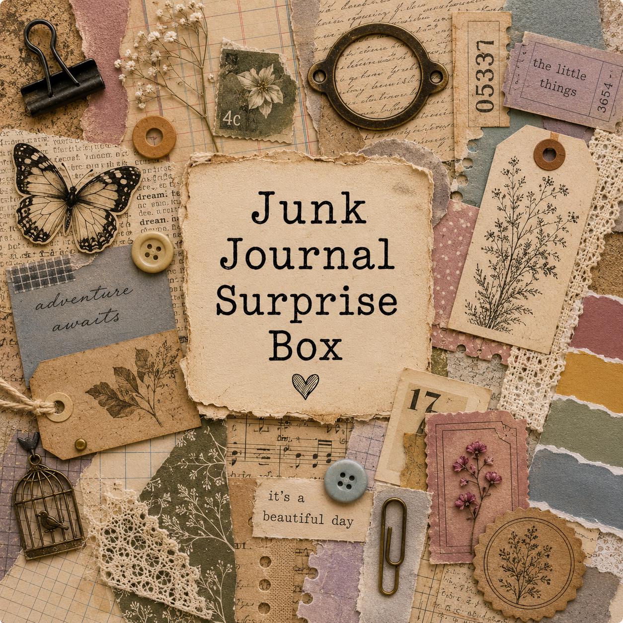 Ephemera Boxes - Etsy