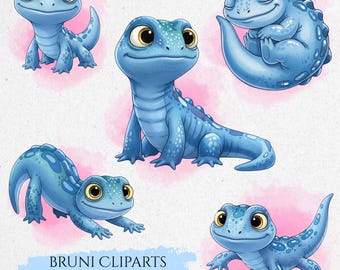 アナと雪の女王のブルーニのクリップアート、手描き、ブルーニのPNG、ブルーニの水彩画のクリップアート、かわいいブルーニの漫画、ブルーニのPNG、アナと雪の女王のトカゲ、保育園のアート