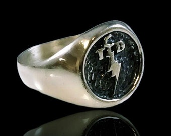 The king Tcb Ring Solid Sterling Silver 925 All Size Available