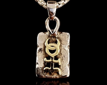 The Hieroglyphic Monad Monas Hieroglyphica Handmade Pendant