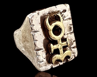 The Hieroglyphic Monad Monas Hieroglyphica Handmade RING