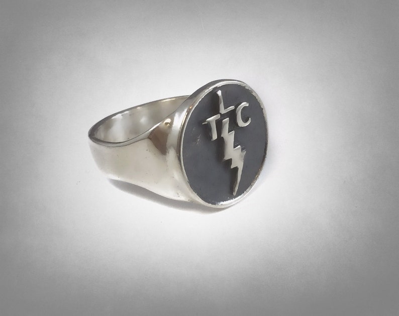 Elvis TLC Tender Loving Care Ring Solid Sterling Silver