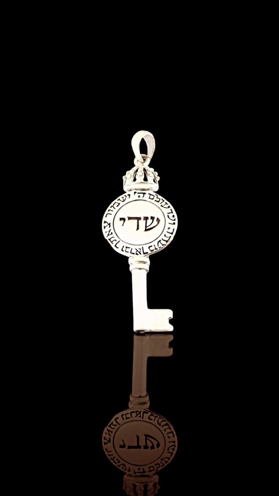 Key livelihood Solomons Seal Kabbalah Pendant Sterling Silver 925  Amulet Secrets Kabbalah Sterling Silver 925 Pendant