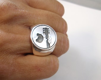 Woodstock Ring - Etsy