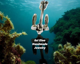 Nautische Faltanker Boot Anhänger, Schiffsführer ezi zino Massiv 925