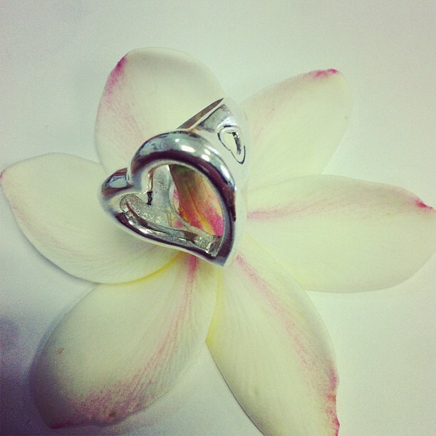Bague Cœur En Argent Sterling 925 - Taille US 9.5 - Style Nouveau Et élégant - Neuf
