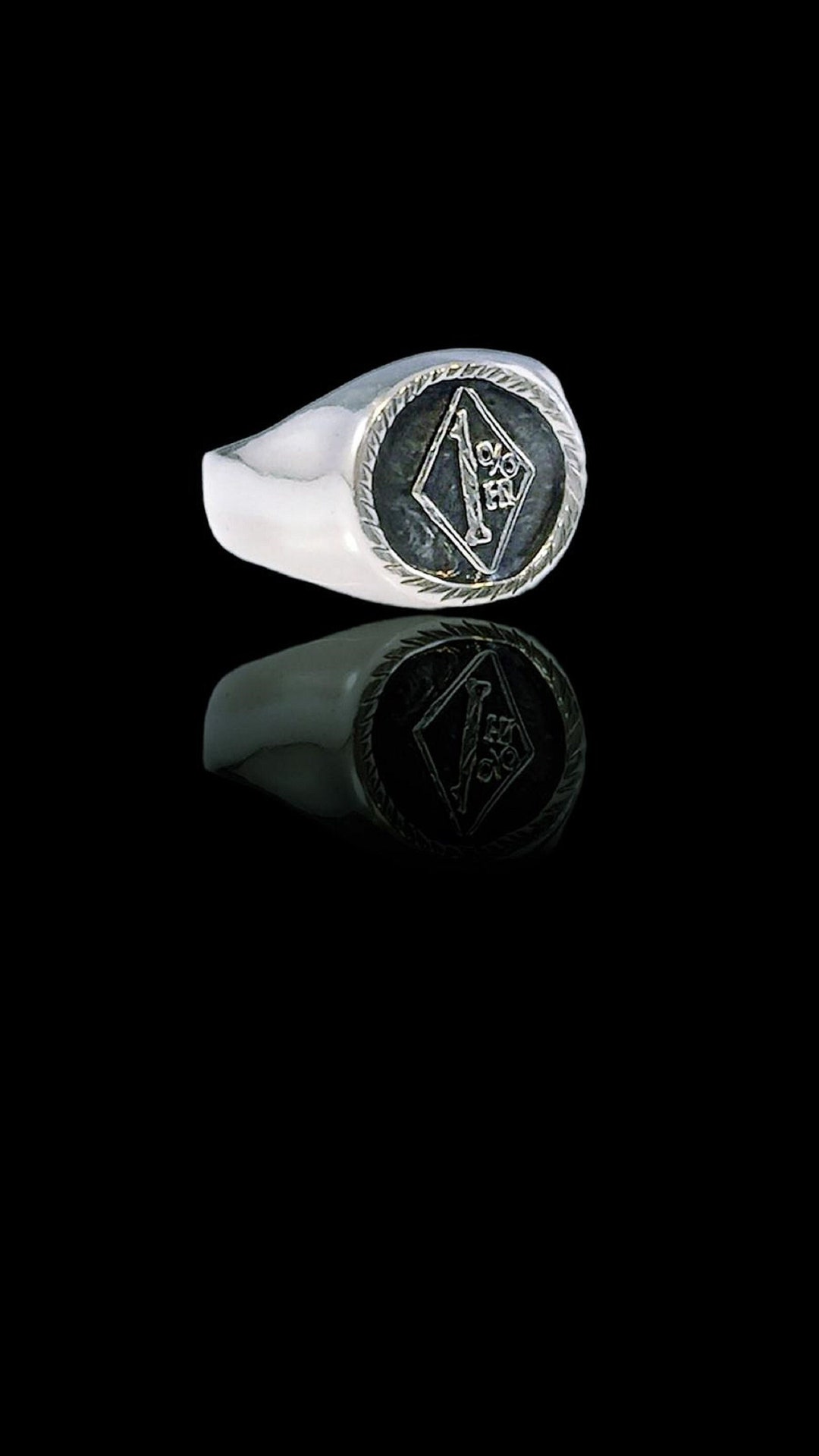 1%er BIKER OUTLAW Ring - Etsy
