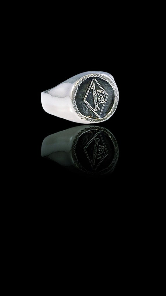 1 er BIKER OUTLAW Ring Etsy Ireland