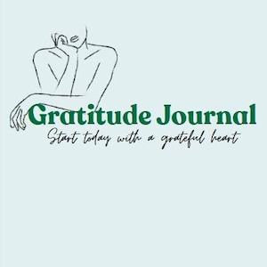 Gratitude Journal Printable – 30-Day Daily Reflection PDF - Mindfulness & Self-Care Planner - A4 Minimalist Journal