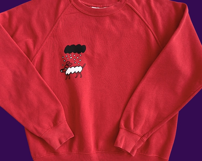 SNOW | feat. Artur Blusiewicz | upcycled Fruit of the Loom cotton blend sweatshirt | XS-L