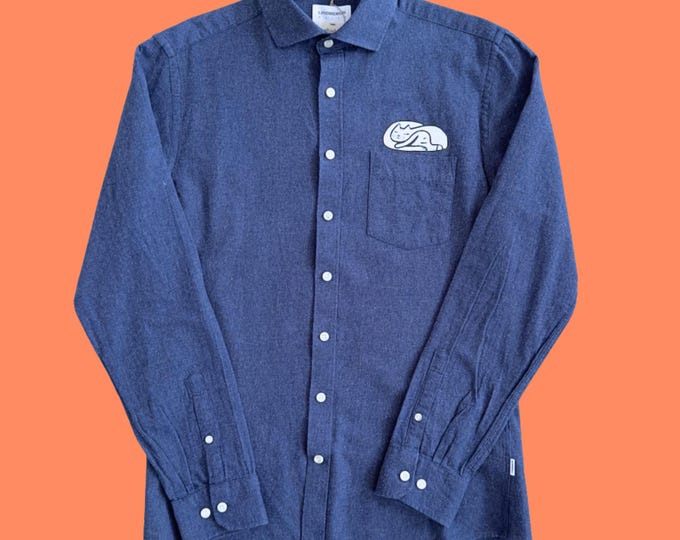 PRETZEL | feat. Artur Blusiewicz | upcycled delicate flannel cotton shirt | XS-M