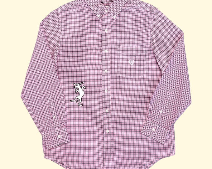 BELLY x Artur Blusiewicz | upcycled checkered cotton shirt | XS-XL