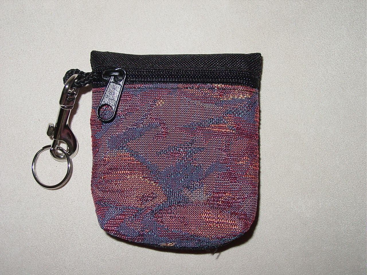 Jacquard Fanny Pack With Coin Purse, Chain Decor Chest Bag
